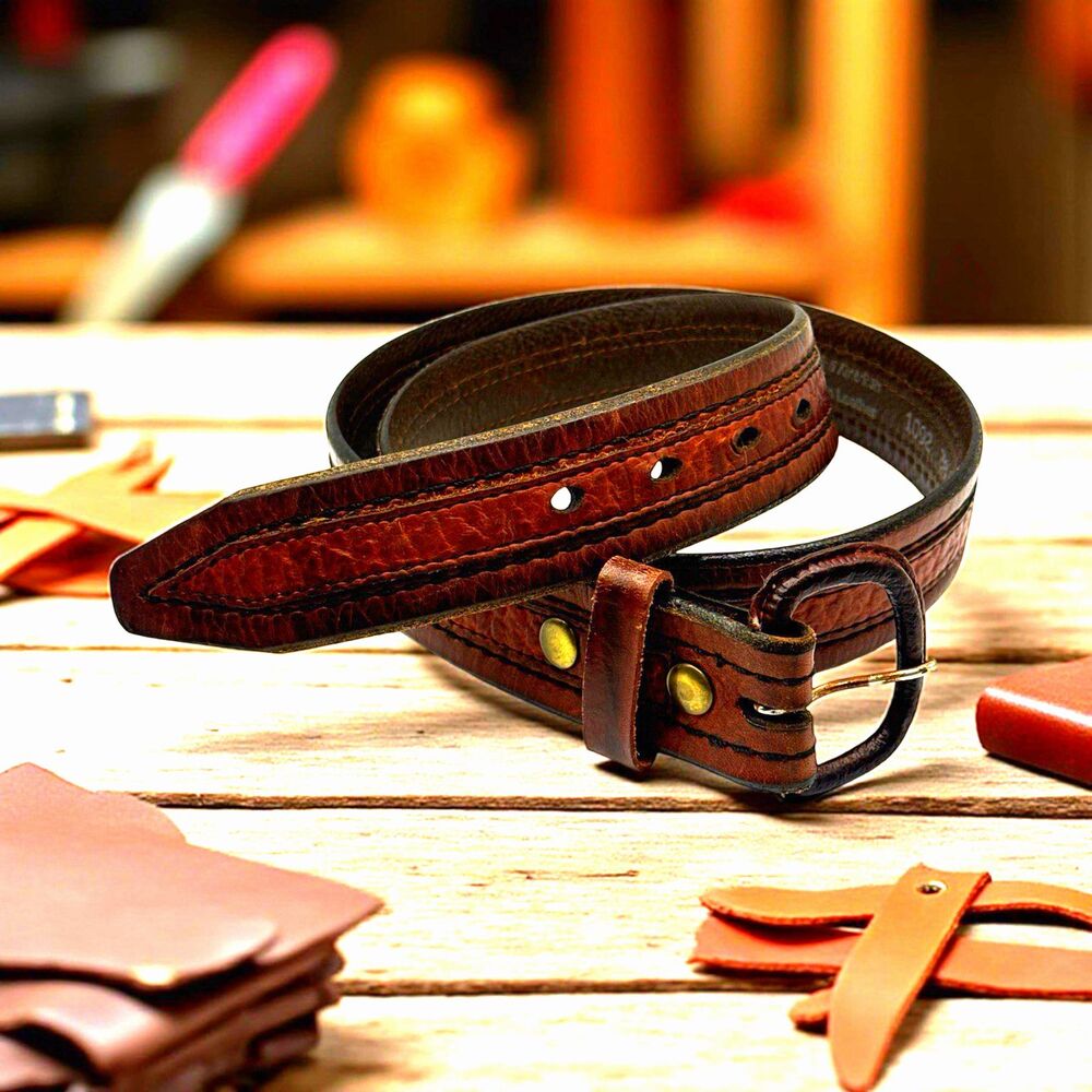 Western Outfitters Brown Leather Belt